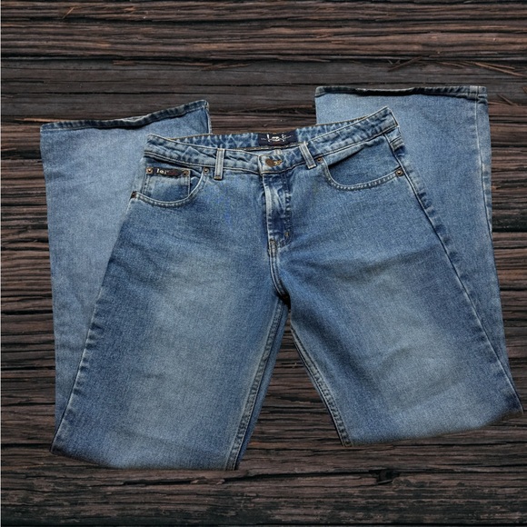 Y2K LEI Women’s Jeans Size 11 Blue Denim 100% Cotton Classic - Picture 1 of 8